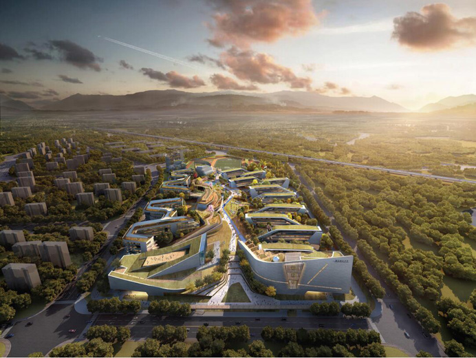 重慶大學城南開中學學校工程方案設計